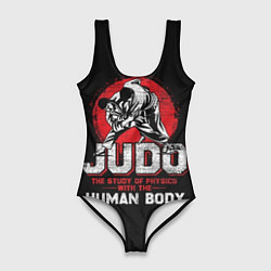 Женский купальник-боди Judo: Human Body