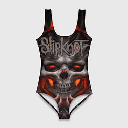 Женский купальник-боди Slipknot: Hell Skull