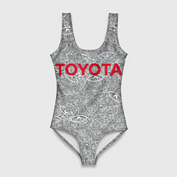 Женский купальник-боди TOYOTA PATTERN LOGO Z