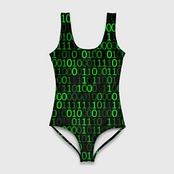 Женский купальник-боди Бинарный Код Binary Code