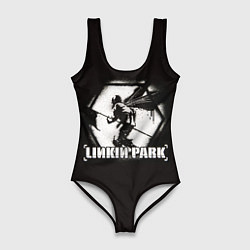 Женский купальник-боди Linkin Park рисунок баллончиком