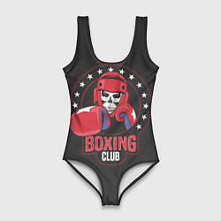 Женский купальник-боди Boxing club - боксёр