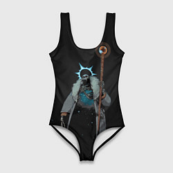 Женский купальник-боди Опасный Лич