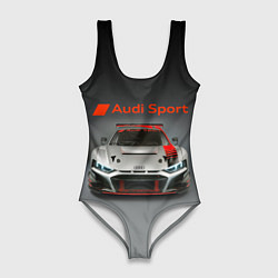 Женский купальник-боди Audi sport - racing car - extreme