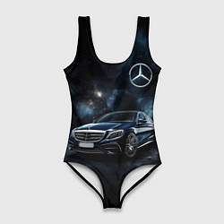 Женский купальник-боди Mercedes Benz galaxy