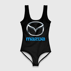 Купальник-боди 3D женский Mazda sportcar, цвет: 3D-принт