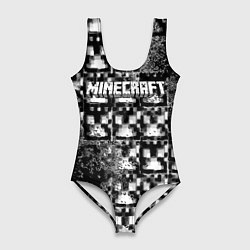 Купальник-боди 3D женский Minecraft online game, цвет: 3D-принт