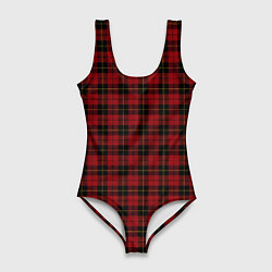 Женский купальник-боди Pajama pattern red