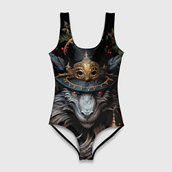 Женский купальник-боди Зимний властелин