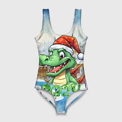 Женский купальник-боди Лесной дракоша