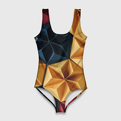 Женский купальник-боди Ромбовое вдохновение