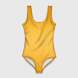 Женский купальник-боди Апельсиновый градиент