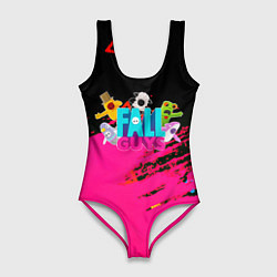 Женский купальник-боди Fall Guys kids color