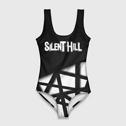 Женский купальник-боди Silent Hill геометрия