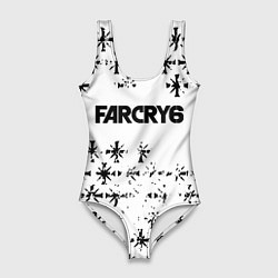 Купальник-боди 3D женский Farcry 6 символика из игры, цвет: 3D-принт