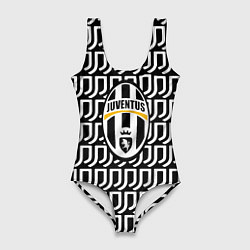 Женский купальник-боди Juventus pattern fc