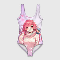 Женский купальник-боди Юки - Любовь с кончиков пальцев