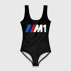 Женский купальник-боди BMW m1 logo