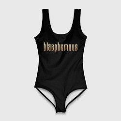 Купальник-боди 3D женский Blasphemous, цвет: 3D-принт