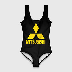 Женский купальник-боди Mitsubishi logo yelow