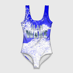 Женский купальник-боди Alan wake всплеск красок