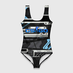 Женский купальник-боди CS GO vulkan steel