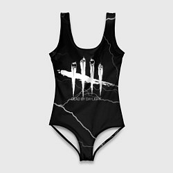 Купальник-боди 3D женский Dead by Daylight storm, цвет: 3D-принт