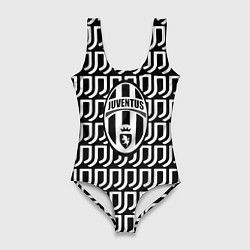 Женский купальник-боди Juventus fc pattern