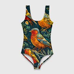 Женский купальник-боди Кукушата