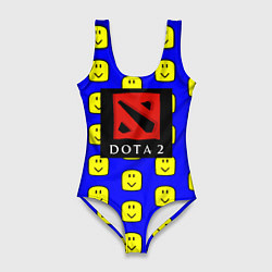 Женский купальник-боди Dota smile pattern