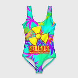 Женский купальник-боди Stalker тропики из гта