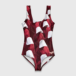 Женский купальник-боди Рассказ служанки паттерн