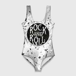 Женский купальник-боди Рок энд ролл