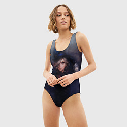 Купальник-боди 3D женский Фокусник Лини реализм, цвет: 3D-принт — фото 2