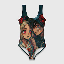 Женский купальник-боди Нэнэ и Амане Ханако кун