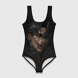 Женский купальник-боди Ризли вампирская тематика