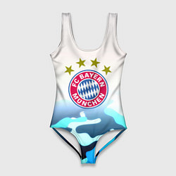 Женский купальник-боди Бавария Мюнхен камуфляж