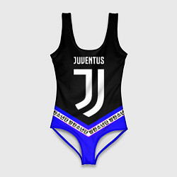 Женский купальник-боди Ювентус япония геометрия