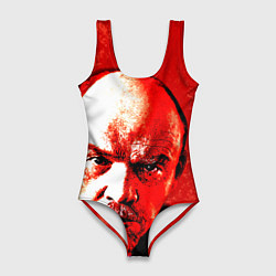 Женский купальник-боди Red Lenin