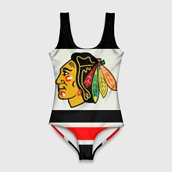 Женский купальник-боди Chicago Blackhawks