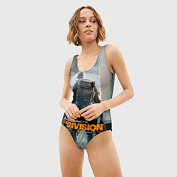 Купальник-боди 3D женский Division, цвет: 3D-принт — фото 2