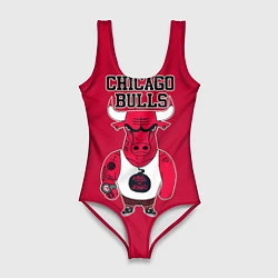 Женский купальник-боди Chicago bulls