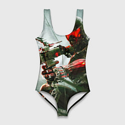 Женский купальник-боди Сrysis