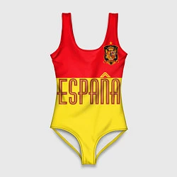 Женский купальник-боди Сборная Испании: Евро 2016