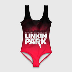 Купальник-боди 3D женский Linkin Park: Minutes to midnight, цвет: 3D-принт