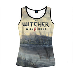 Майка-безрукавка женская The Witcher 3: Wild Hunt, цвет: 3D-черный
