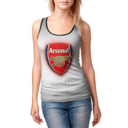 Майка-безрукавка женская F C Arsenal, цвет: 3D-черный — фото 2