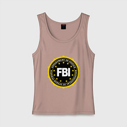 Женская майка FBI Departament