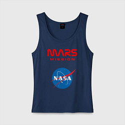Женская майка Nasa Mars mission