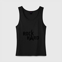 Женская майка Rock hard